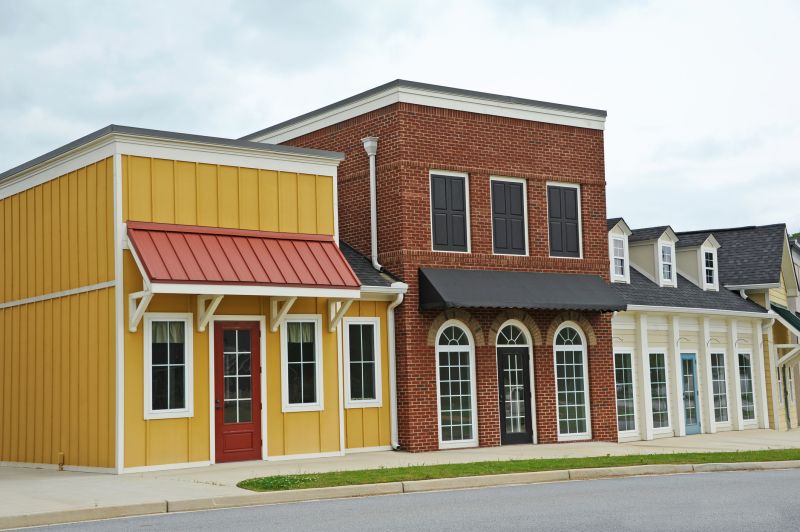 Brick Building Staining