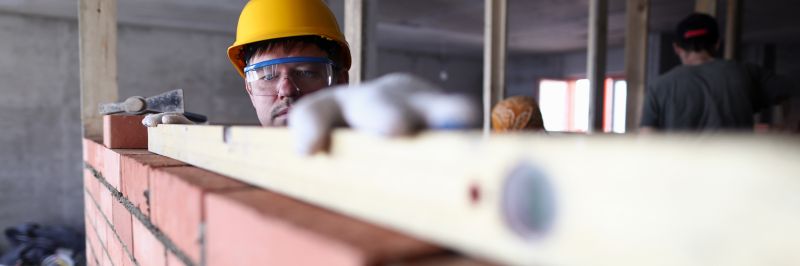 Brick Building Staining
